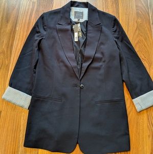 Limited Navy Boyfriend Blazer